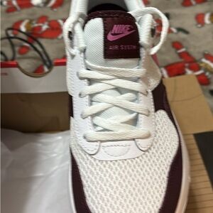 Nike Air System Brown and Pink Sneakers